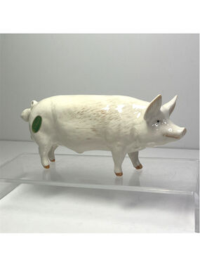 Beswick England Porcelain Pig Figurine CH WALL CH BOY53 Model No. 1453A
